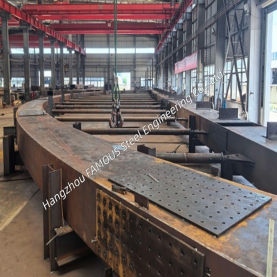 Precision Steel Arch Bridge Fabrication and Trial Assembly to AWS D1.5 and ASTM A709