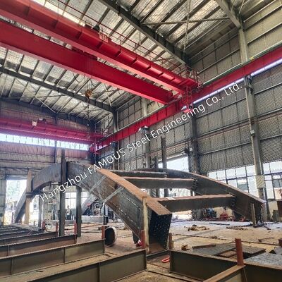 Prefabricated AASHTO LRFD Steel Arch Bridge for Highway and River Crossing Projects