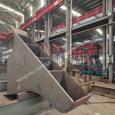 Shop Welded AASHTO LRFD Steel Arch Bridge for Permanent Road Construction Works