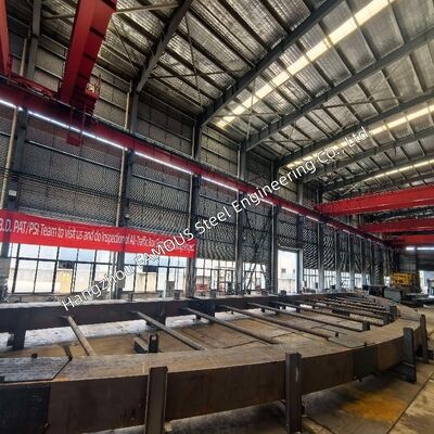 Large Span AASHTO LRFD Steel Arch Bridge for Urban Transport Engineering Projects