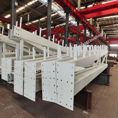 AISC-Compliant Custom Steel Truss Designed for Large-Span Workshop Construction