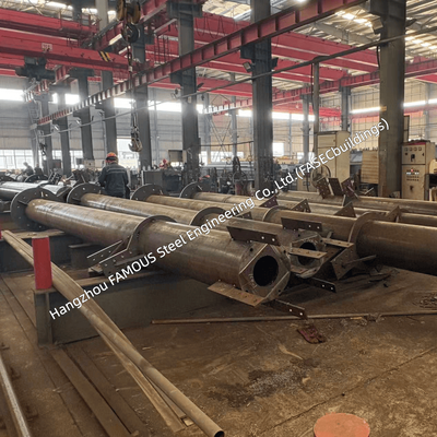 Heavy-Duty Tubular Steel Columns for Wharf and Marine Infrastructure – EN 10219 Hollow Sections with Hot-Dip Galvanizing