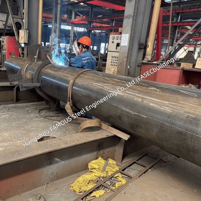 AS/NZS 3678 Tubular Steel Columns for Port and Marine Structures – Custom Fabricated to AS4100 with AWS D1.1 Welding