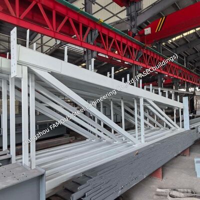 AS 4100 Prefabricated Box Section Portal Frame Rafter for Australian Industrial Workshop