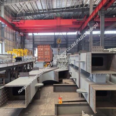 AASHTO LRFD Compliant Weather‑Resistant Box Girder Steel Bridge with Heavy Galvanized Coating
