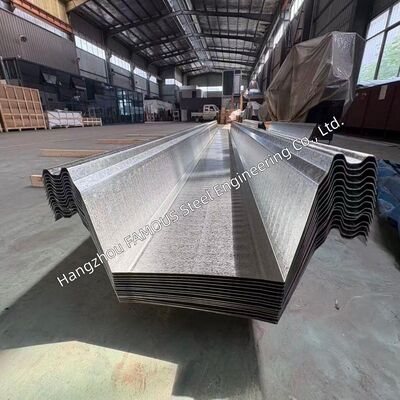 Long-Span Steel Bridge Deck Forms – ComFlor 210 Equivalent Composite Floor Decking