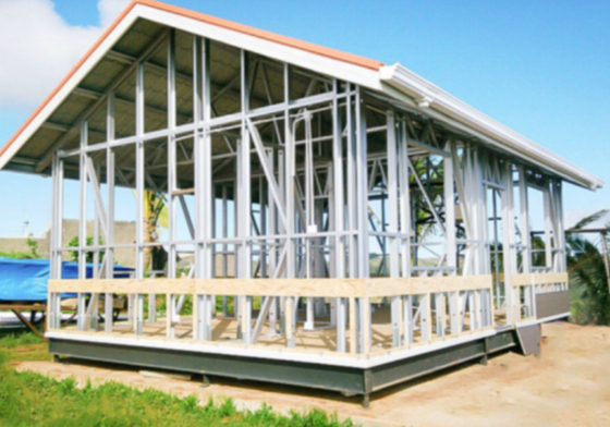 Stud Cold Formed Light Gauge Steel House Construction Roof Trusses Framing