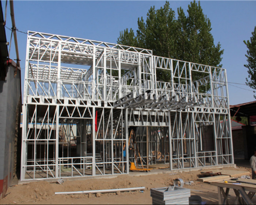 House Light Steel Framing System Concrete Floor Deck Wall Lightweight Steel Roof Framing