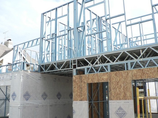House Light Steel Framing System Concrete Floor Deck Wall Lightweight Steel Roof Framing