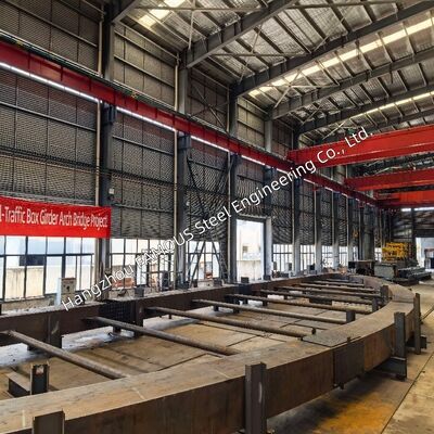 Highway Steel Arch Bridge Fabrication Compliant with AASHTO LRFD and AWS D1.5