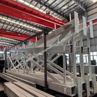 Custom Fabricated Steel Truss Structure for Industrial Buildings & Bridges