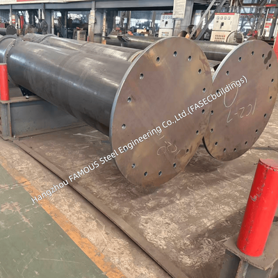 Prefabricated Tubular Steel Columns with AS4100 and EN 1090 Compliance – NDT Tested for Global Building Projects
