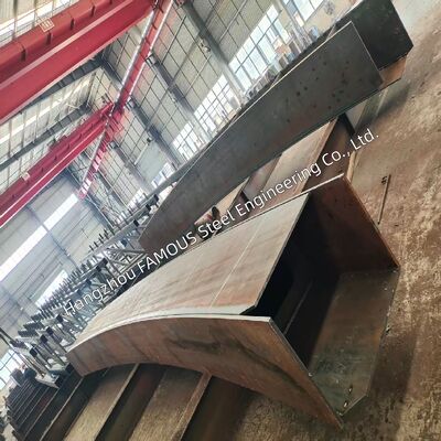 Hot-dip Galvanized AASHTO LRFD Steel Arch Bridge for Coastal Traffic Infrastructure