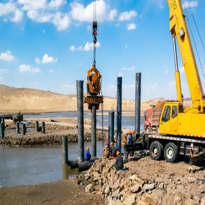 High Performance Steel Bridge Piles | Tailored Foundation Piling Components