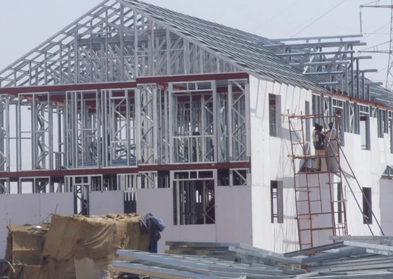 Stud Cold Formed Light Gauge Steel House Construction Roof Trusses Framing